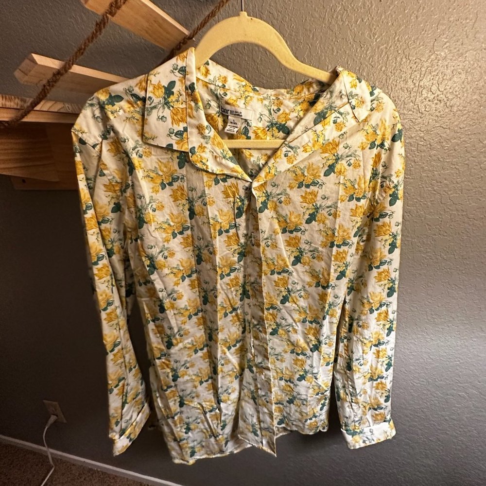 Like New - Men's floral shirt